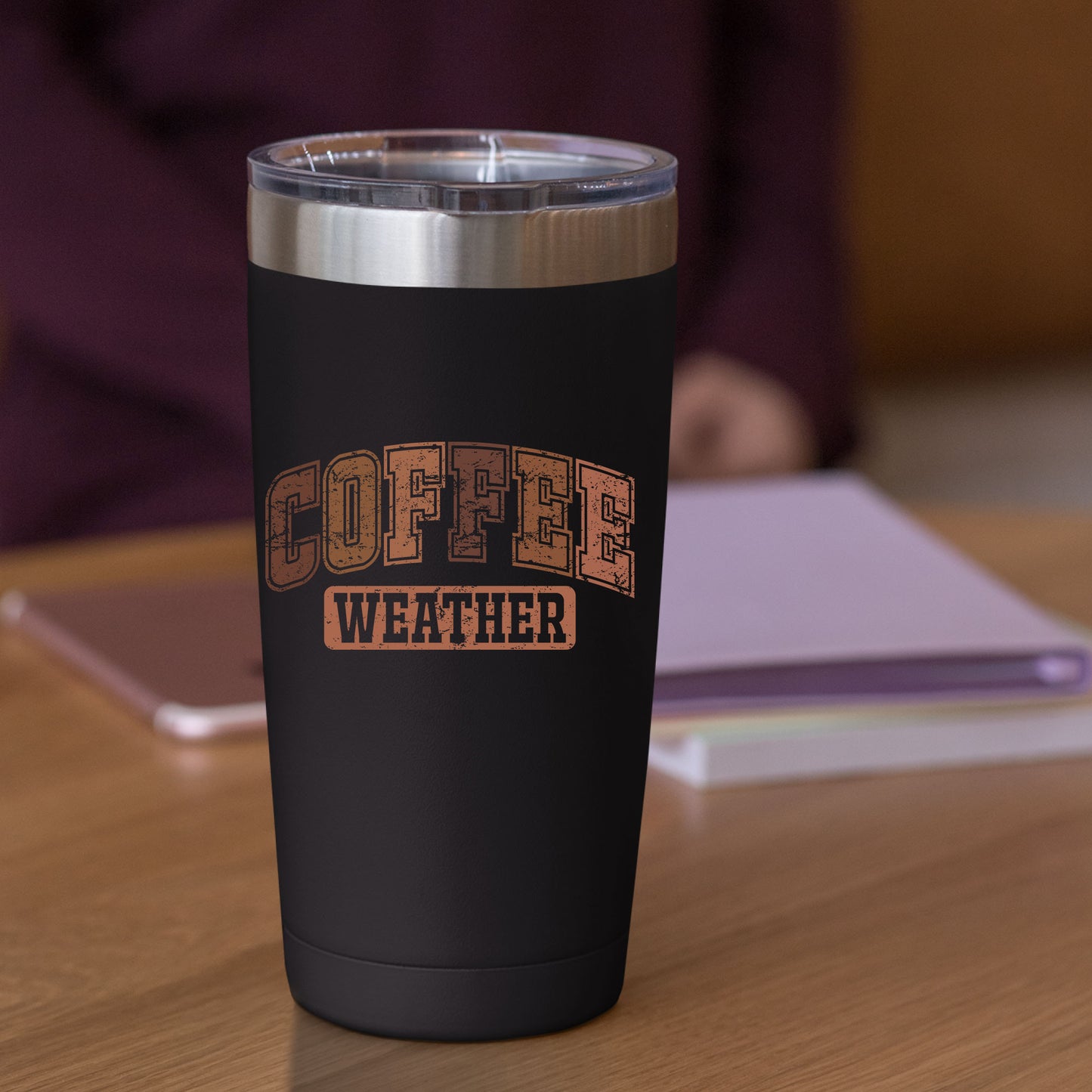 Coffee Weather Cozy Season Fall DTF Transfer