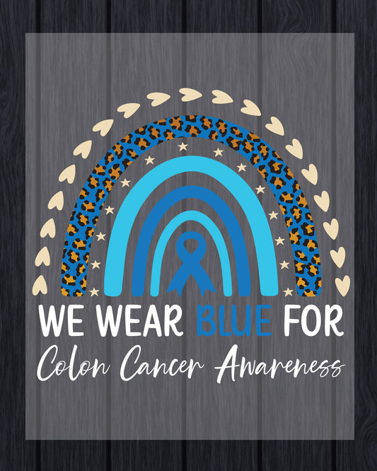 Colon Cancer DTF Transfer