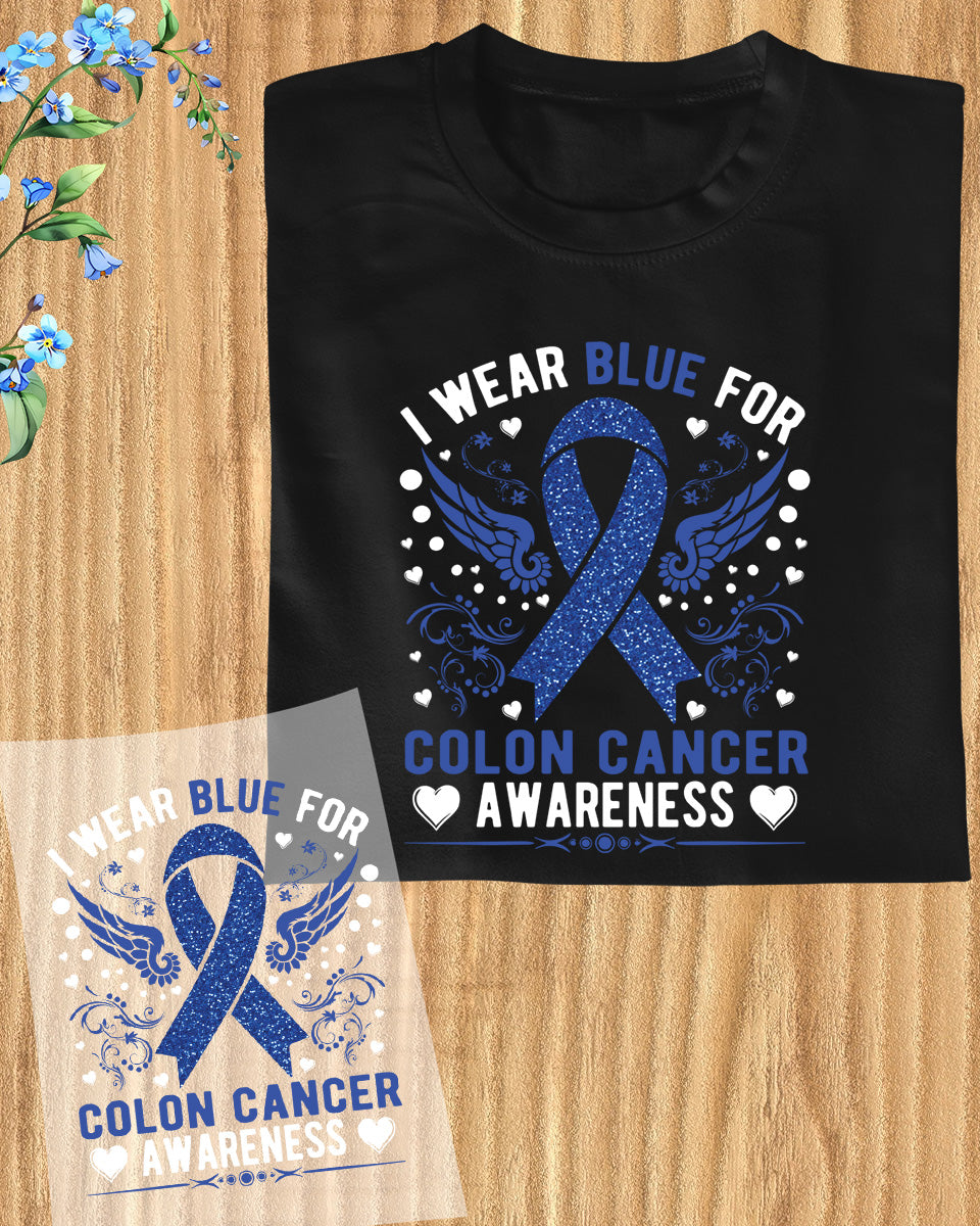 Colon Cancer Ready to Press DTF Transfer