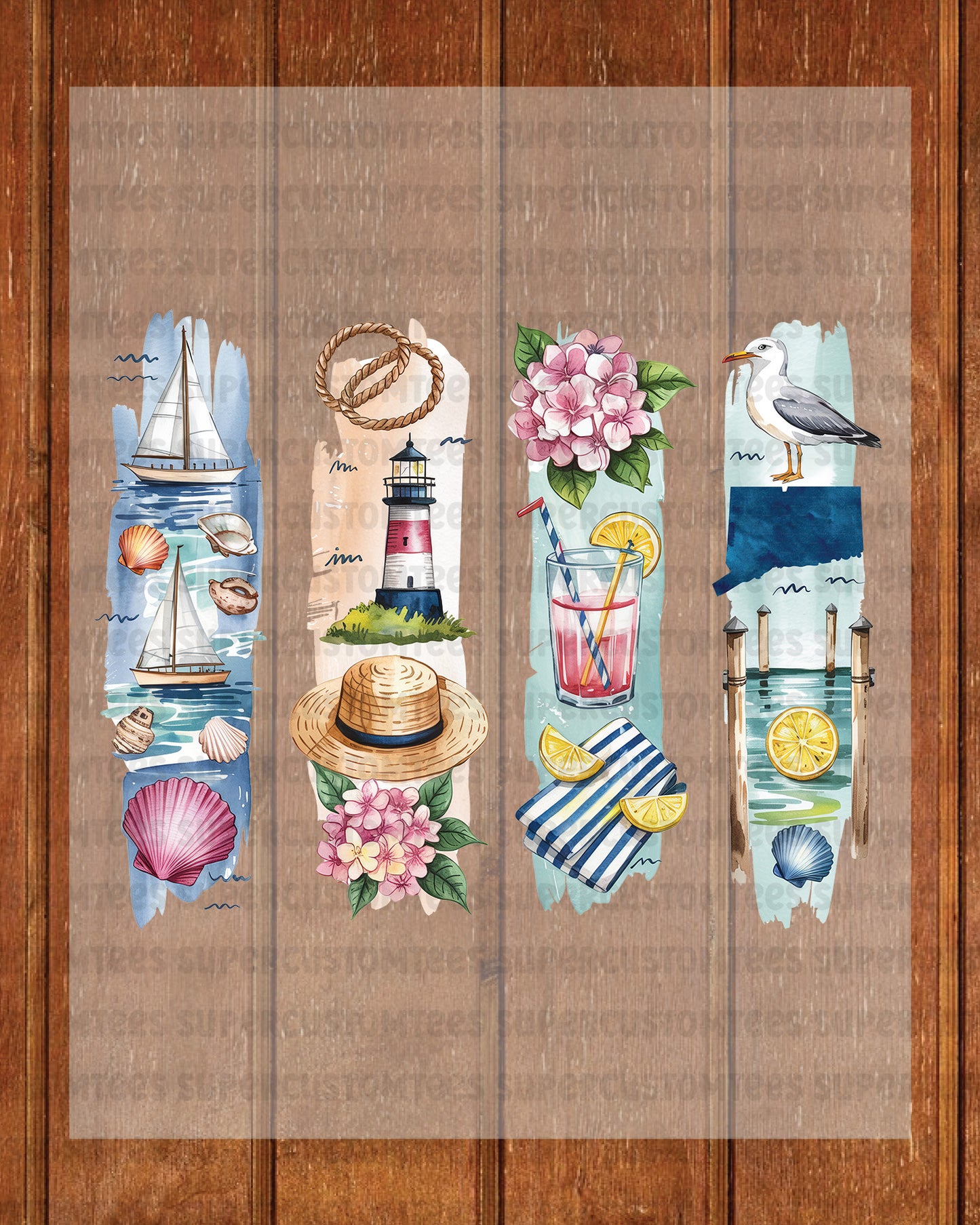 Connecticut DTF Transfer Ready to Press