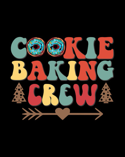 Cookie Baking Crew DTF Transfer Film