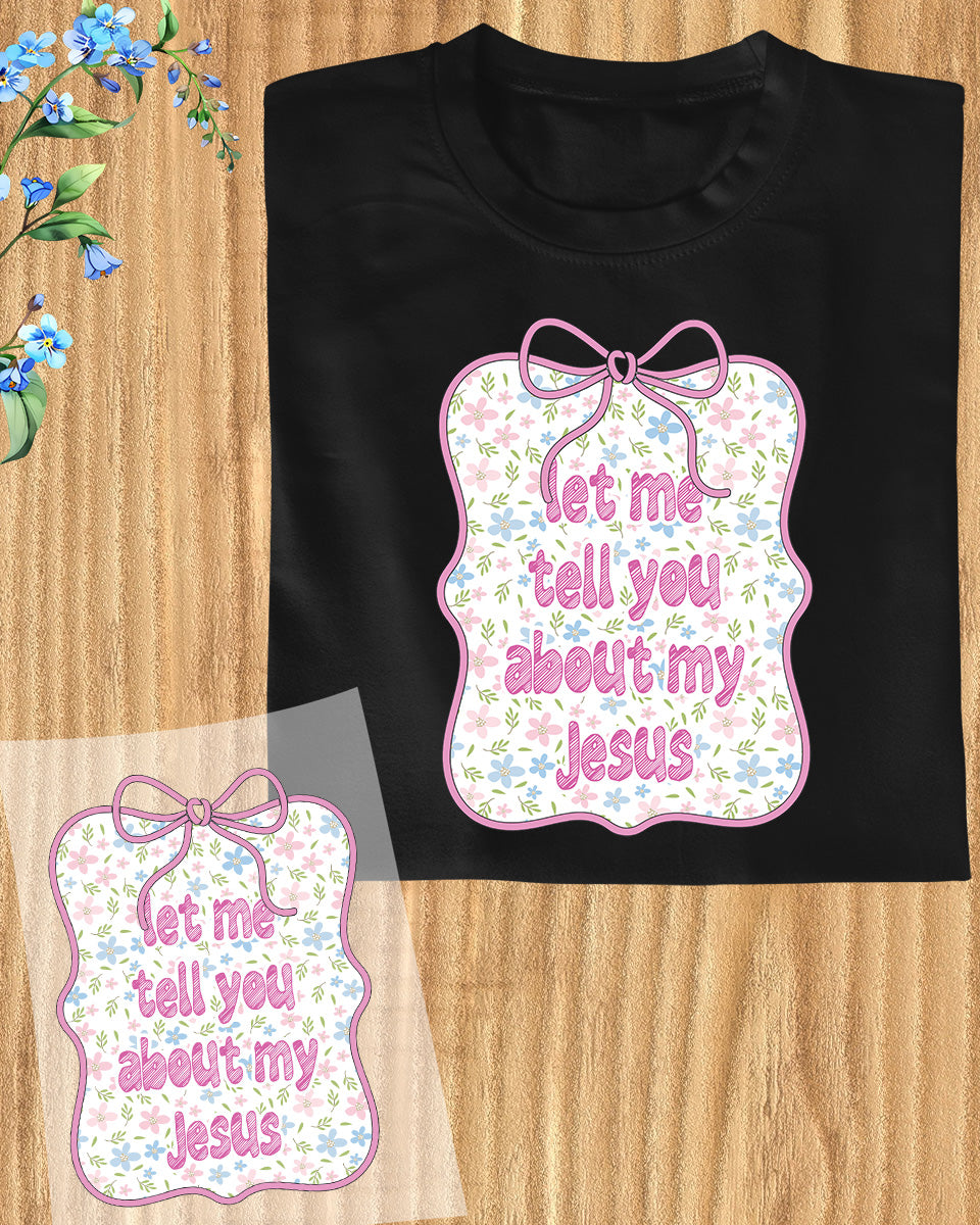 Coquette Christian DTF Transfer