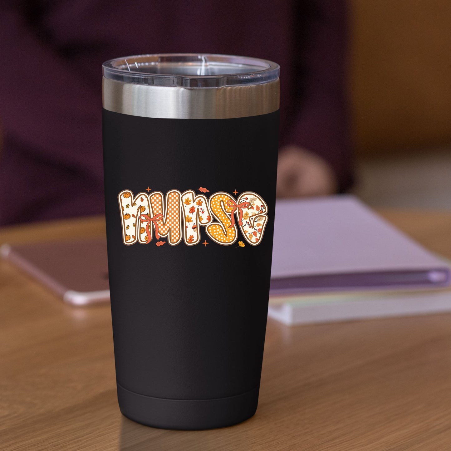 Coquette Fall Nurse Preppy Autumn Nurse DTF Transfer