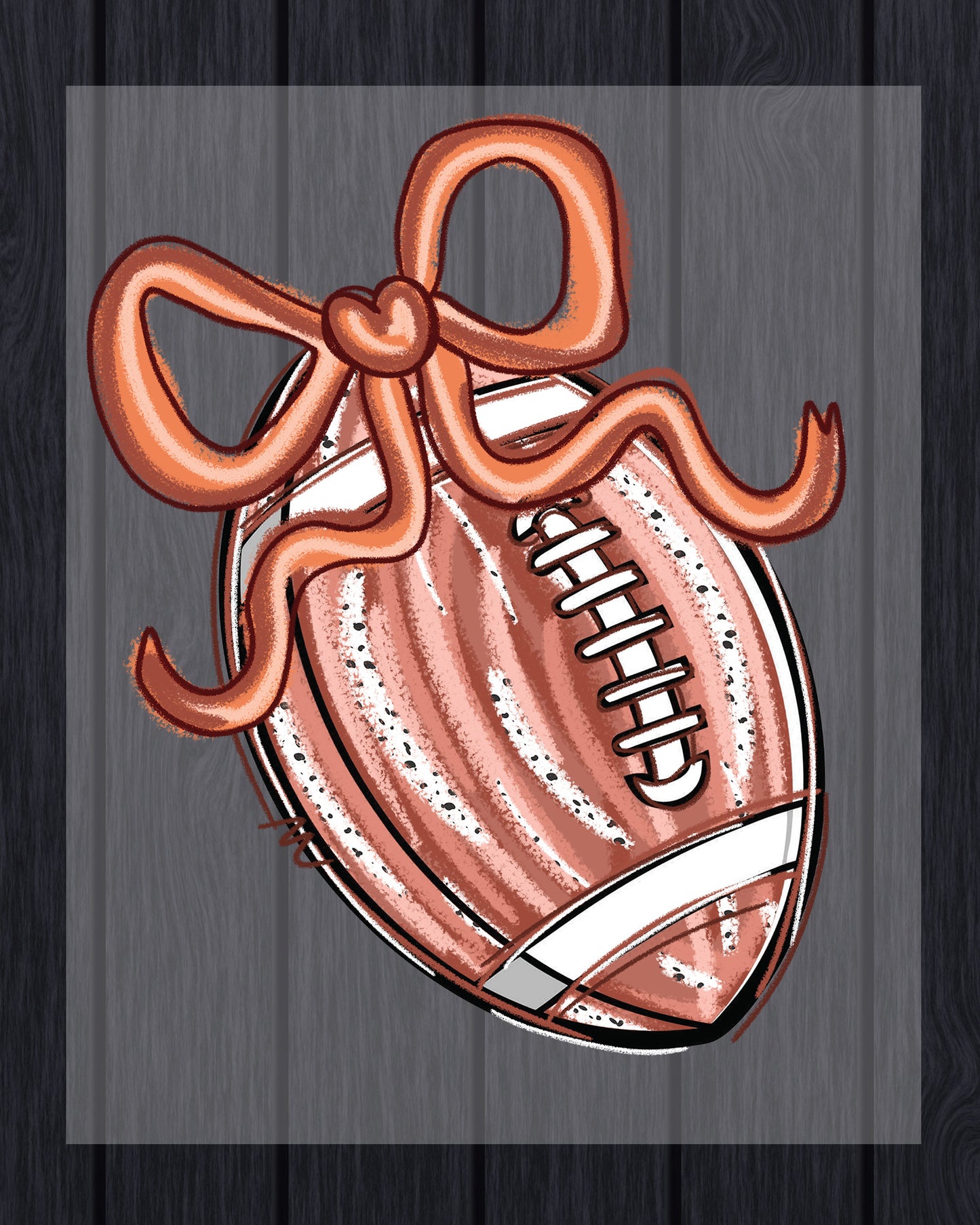 Coquette Football Game Day DTF Transfer