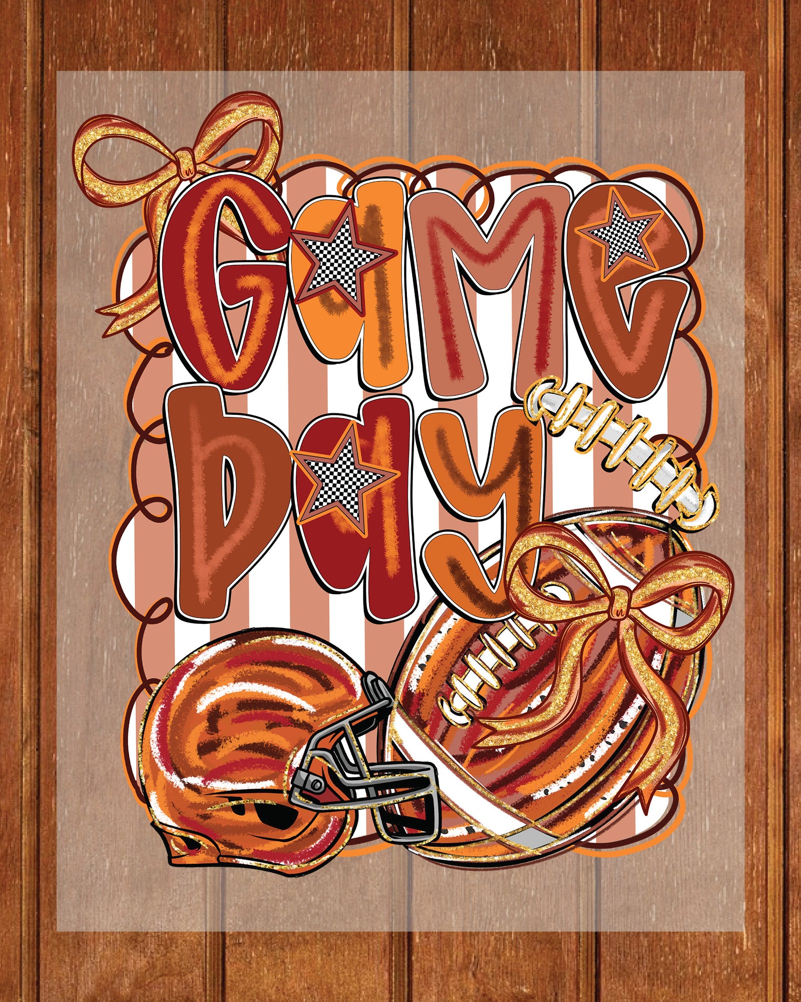 Coquette Football Game Day DTF Transfer