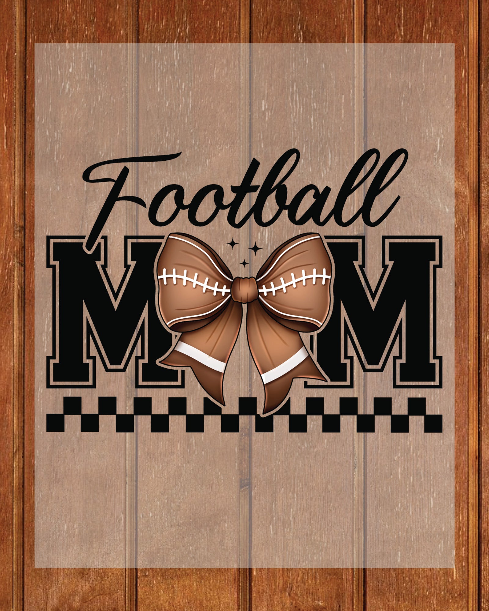 Coquette Football Mom Fall DTF Transfer