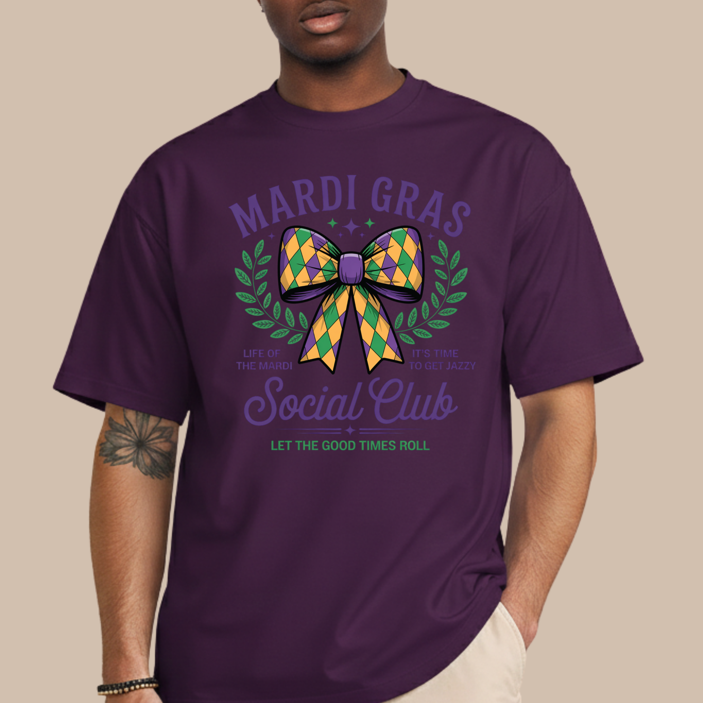 Coquette Mardi Gras Shirt New Orleans Parad Carnival Shirt for Family NOLA Festival Tees for Women Men and Kids Gifts