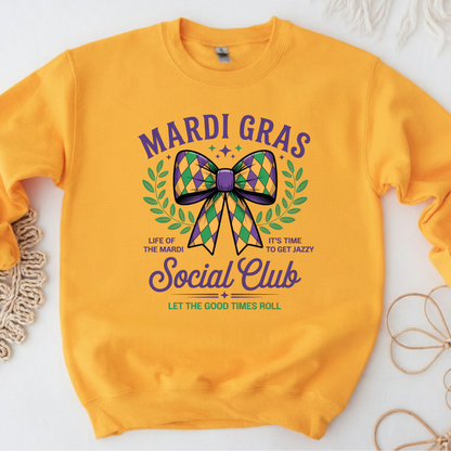 Coquette Mardi Gras Shirt New Orleans Parad Carnival Shirt for Family NOLA Festival Tees for Women Men and Kids Gifts