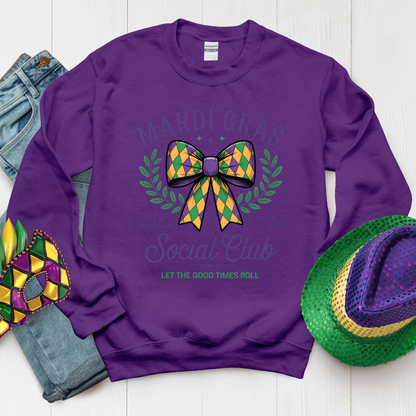 Coquette Mardi Gras Shirt New Orleans Parad Carnival Shirt for Family NOLA Festival Tees for Women Men and Kids Gifts