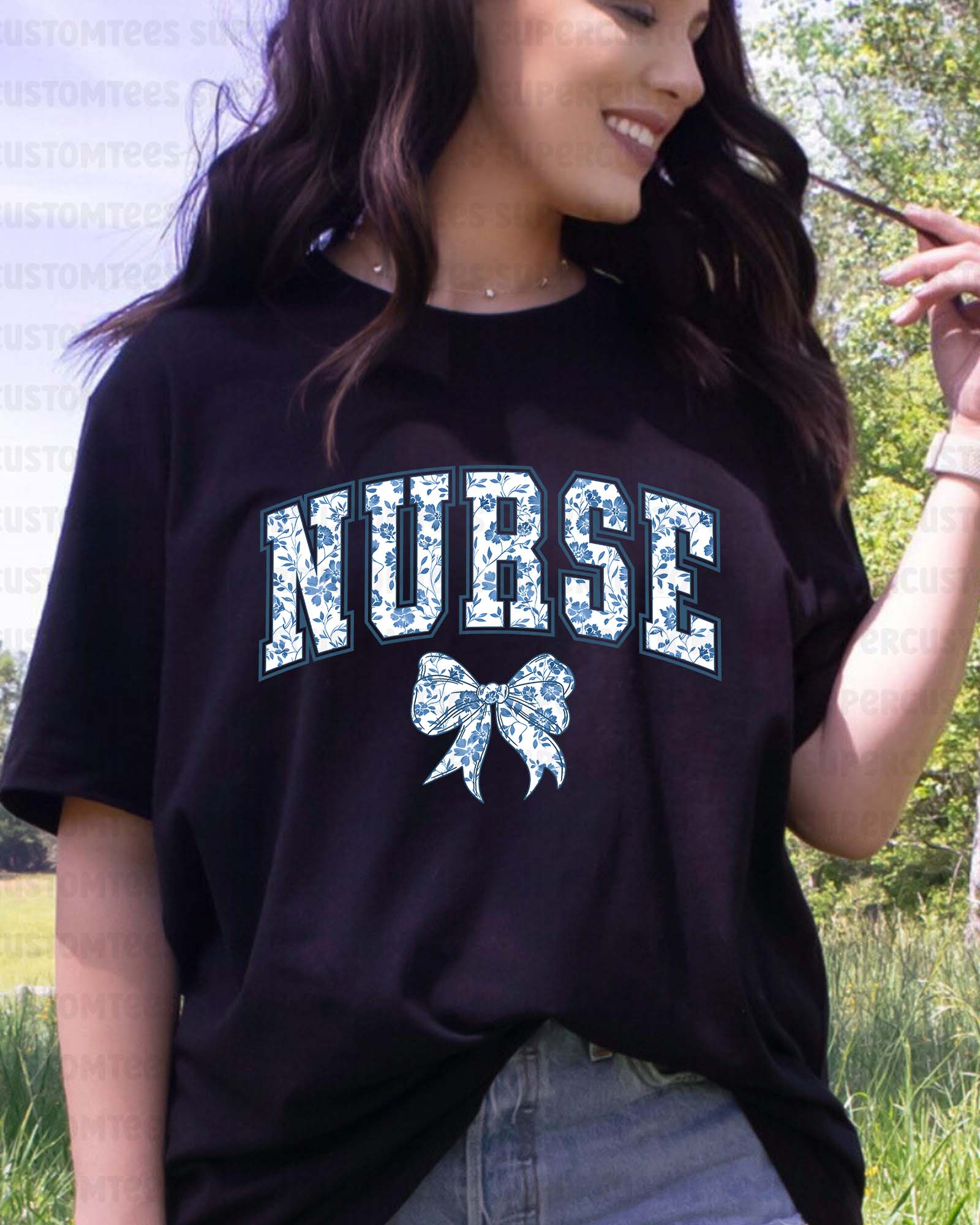 Coquette Nurse DTF Transfer