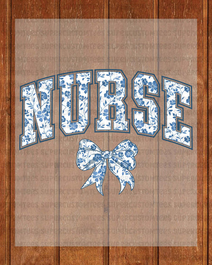 Coquette Nurse DTF Transfer