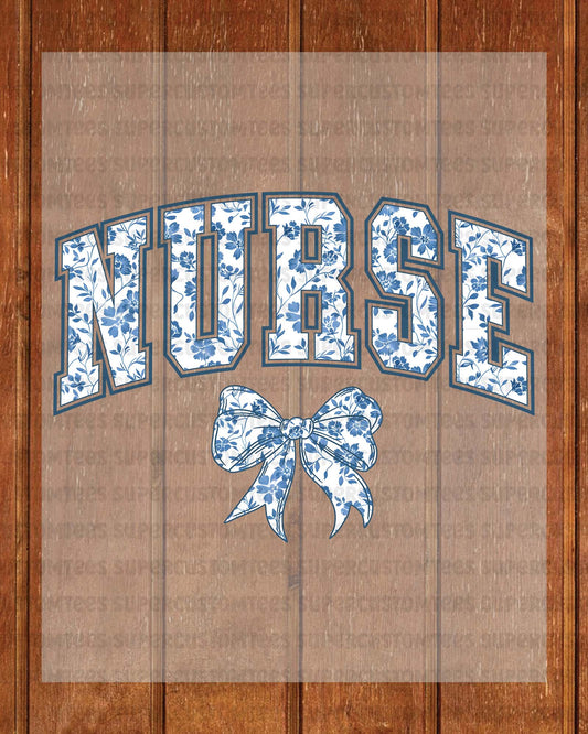 Coquette Nurse DTF Transfer