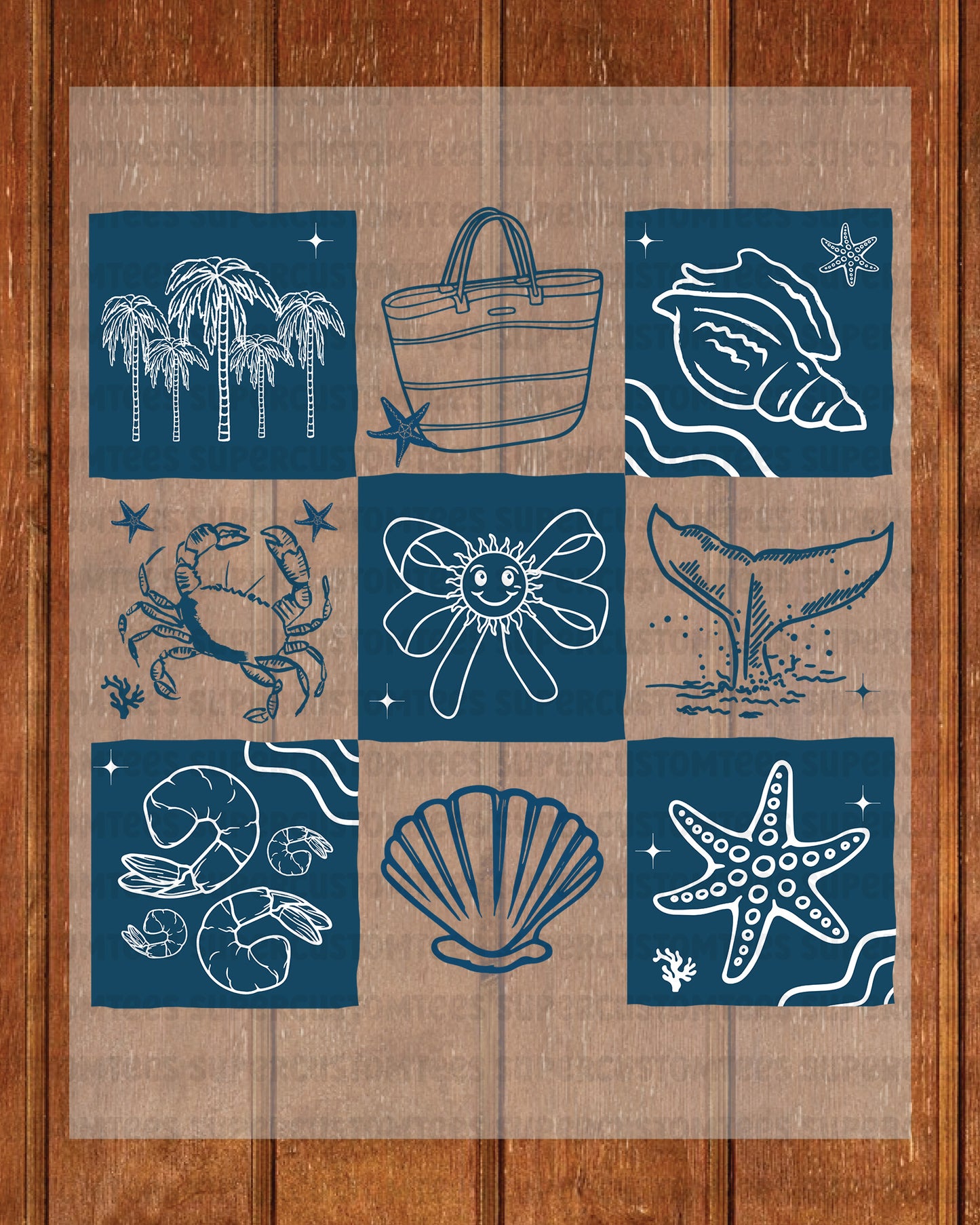 Coquette Seashell DTF Transfer Ready to Press