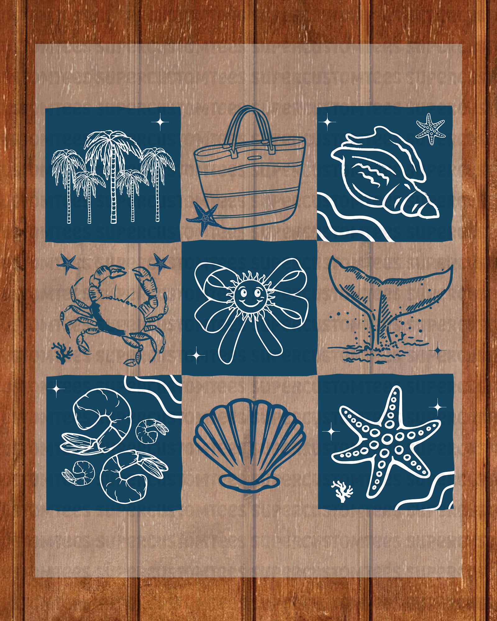 Coquette Seashell DTF Transfer Ready to Press