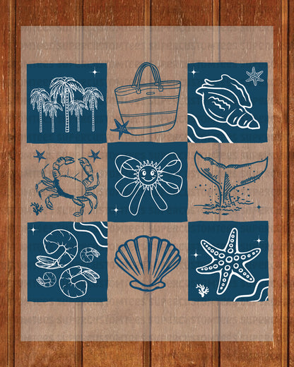 Coquette Seashell DTF Transfer Ready to Press