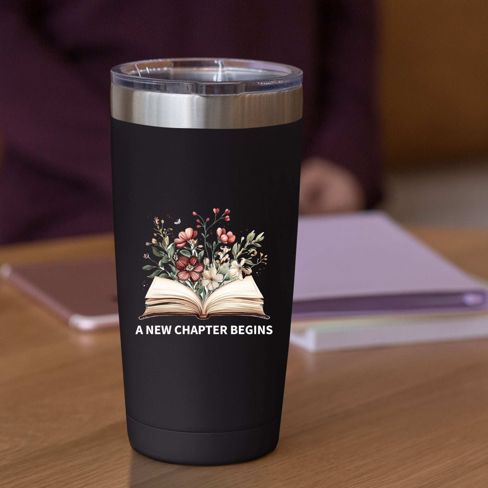Coworker Floral Book Retirement Mug