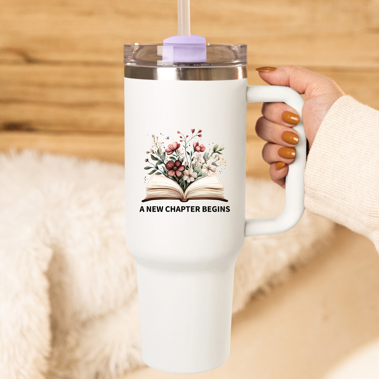 Coworker Floral Book Retirement Mug