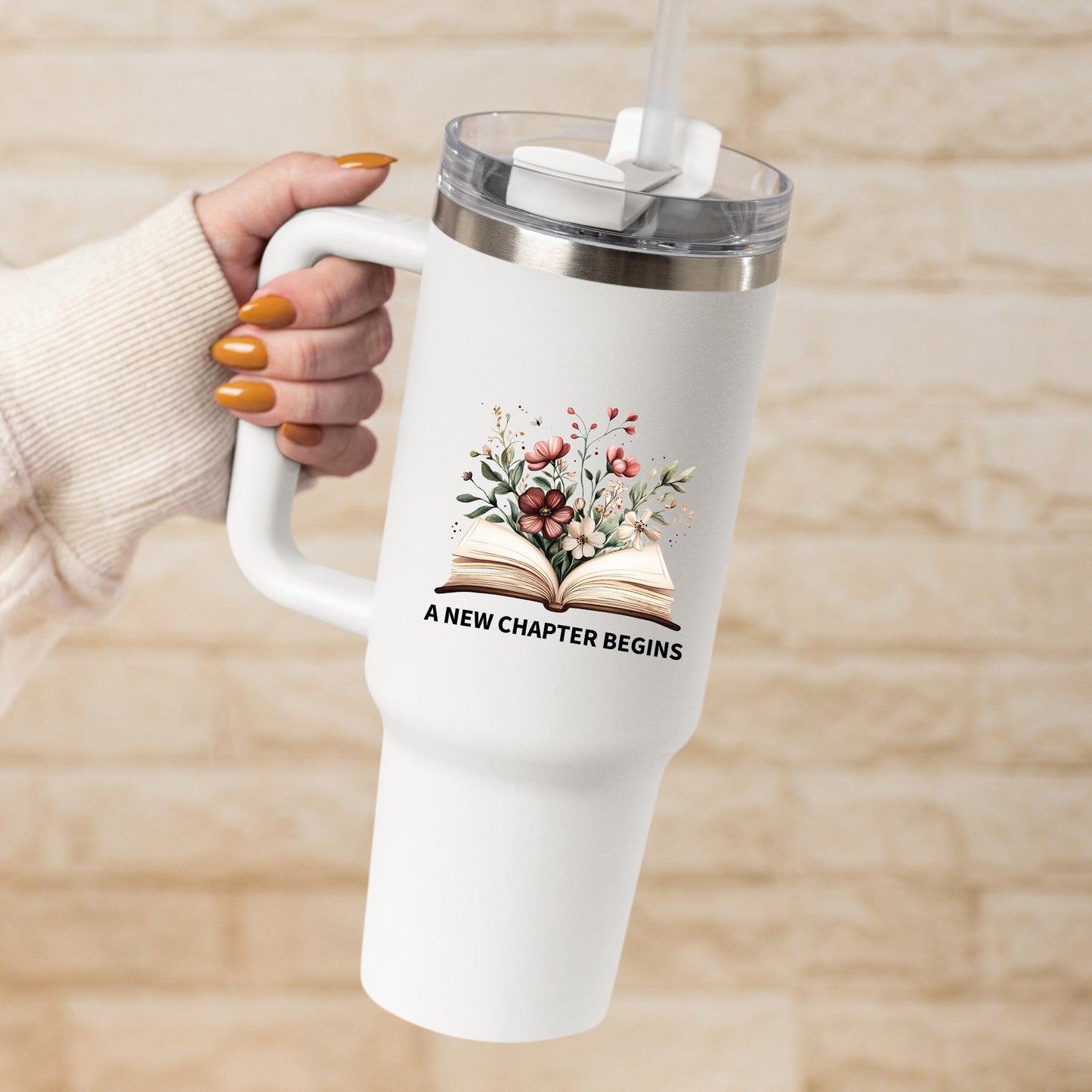 Coworker Floral Book Retirement Mug