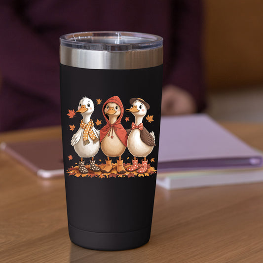 Cozy Goose Fall Goose I Love Fall DTF Transfer