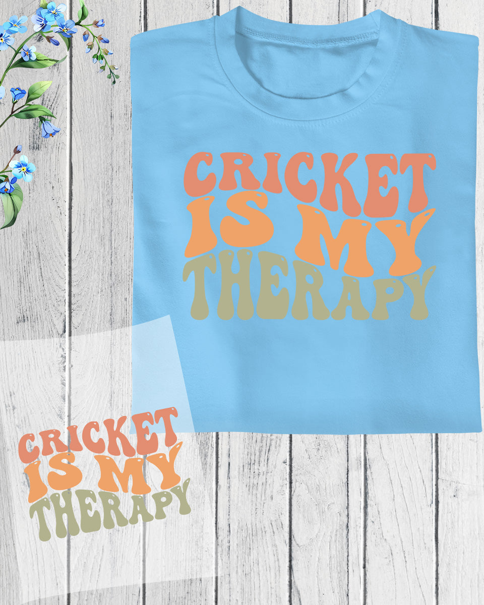Cricket is My therapy DTF Transfer