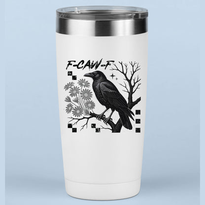 Crow Raven F-CAW-F Funny Halloween DTF Transfer