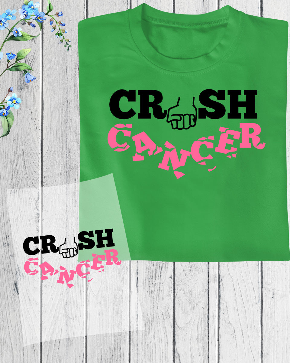 Crush Cancer DTF Transfer Film