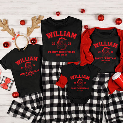 Custom Family Christmas DTF Transfer Ready to Press