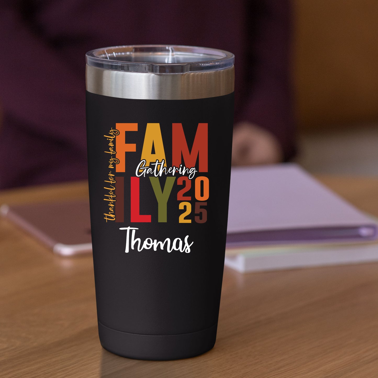 Custom Family Thanksgiving 2025 DTF Transfer