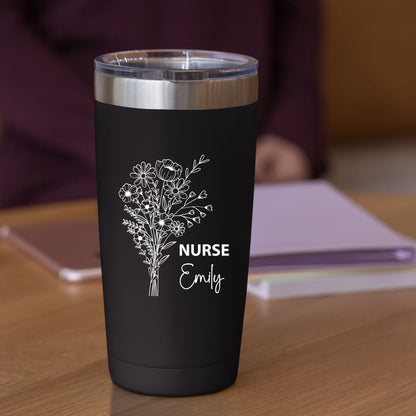Custom Nursing School Graduation Gift Mug Tumbler