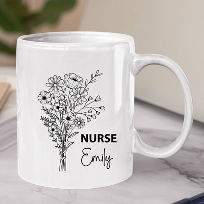 Custom Nursing School Graduation Gift Mug Tumbler