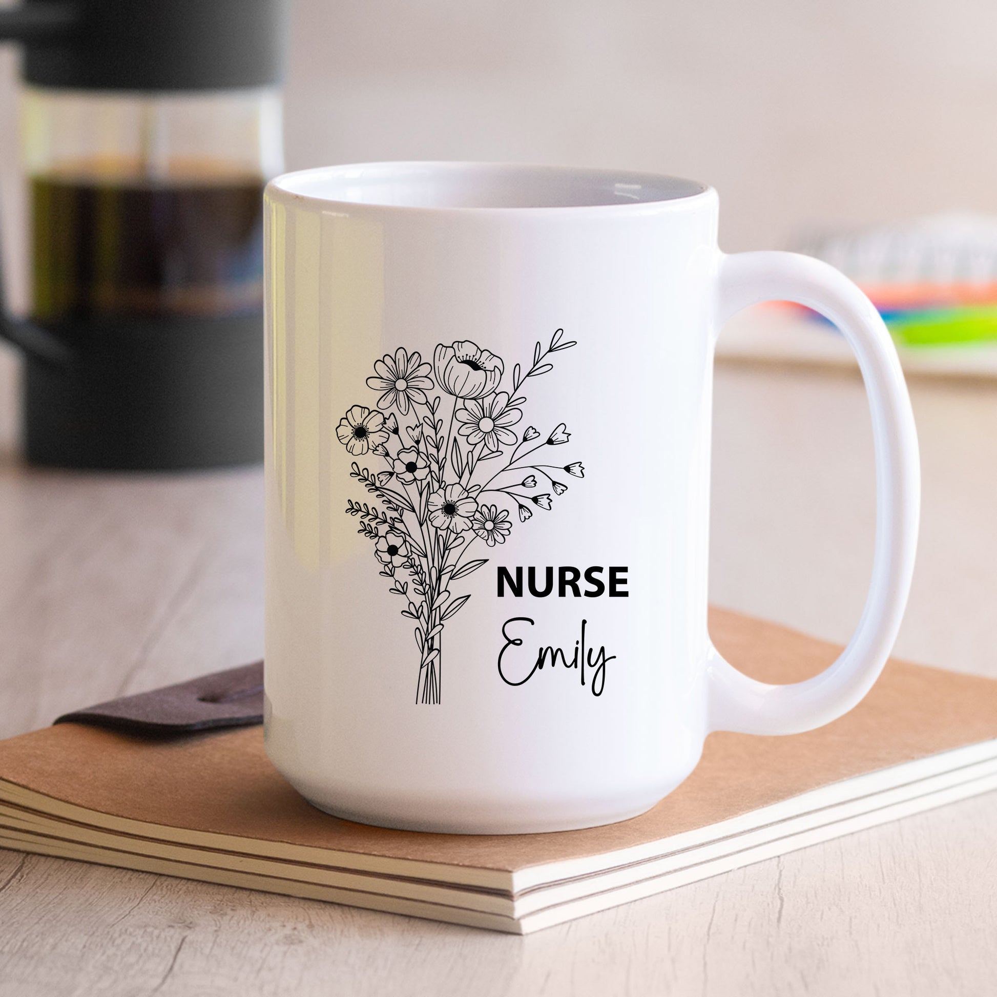 Custom Nursing School Graduation Gift Mug Tumbler