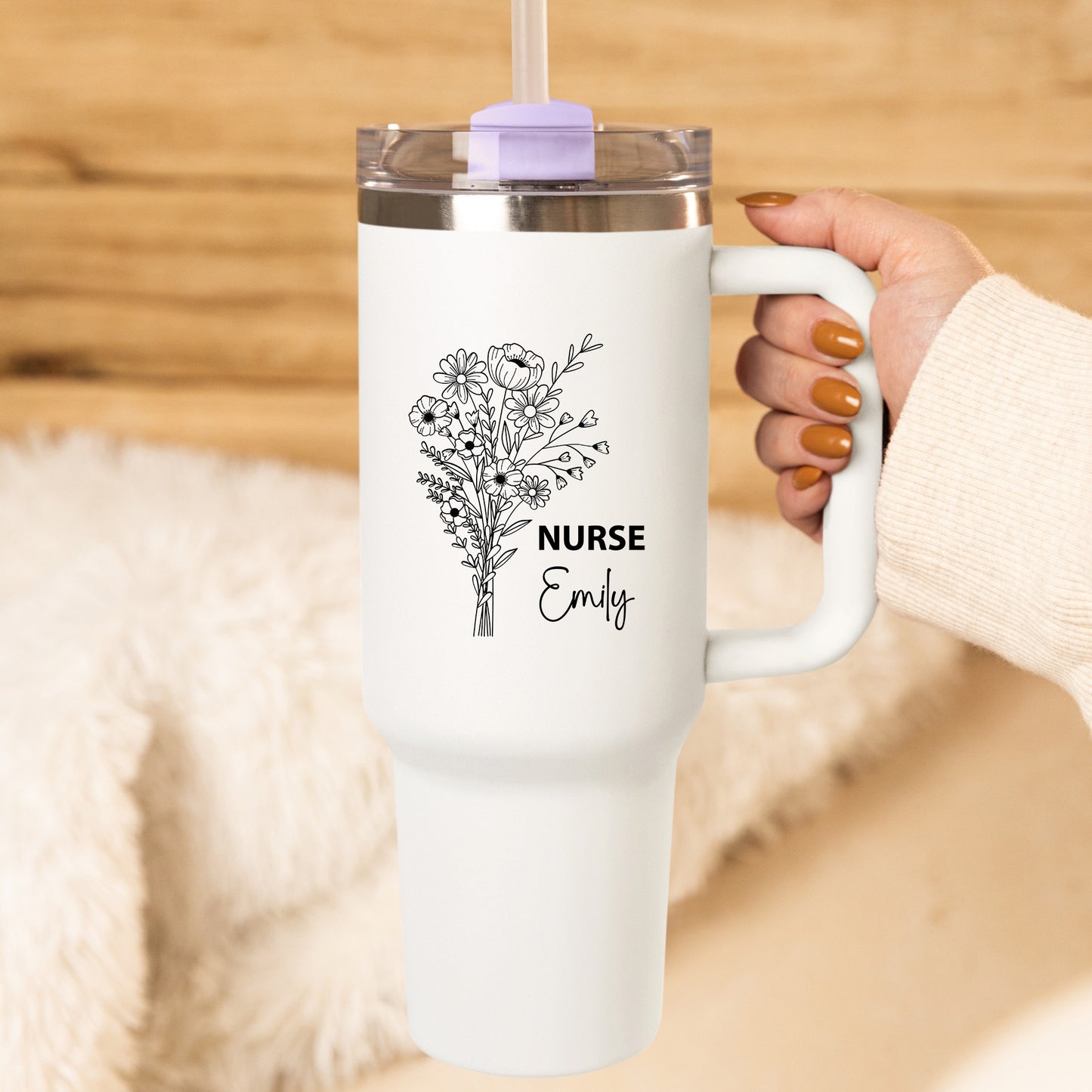Custom Nursing School Graduation Gift Mug Tumbler