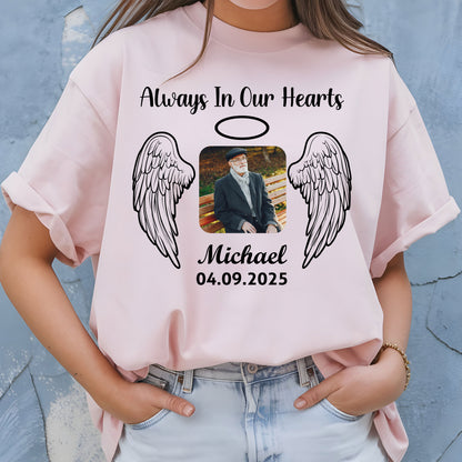Custom Photo Memorial Shirt, Personalized Remembrance Shirt