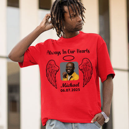 Custom Photo Memorial Shirt, Personalized Remembrance Shirt