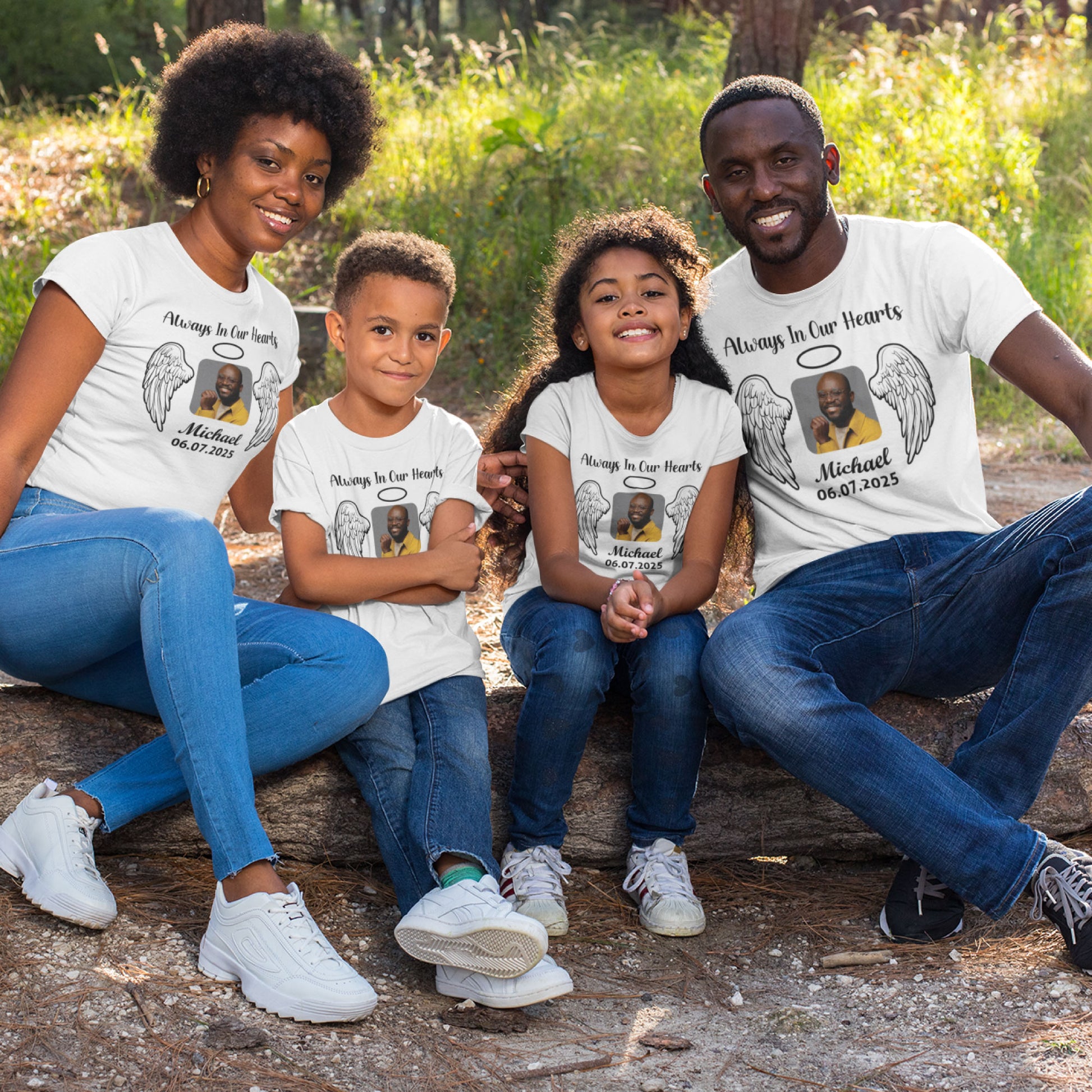 Custom Photo Memorial Shirt, Personalized Remembrance Shirt