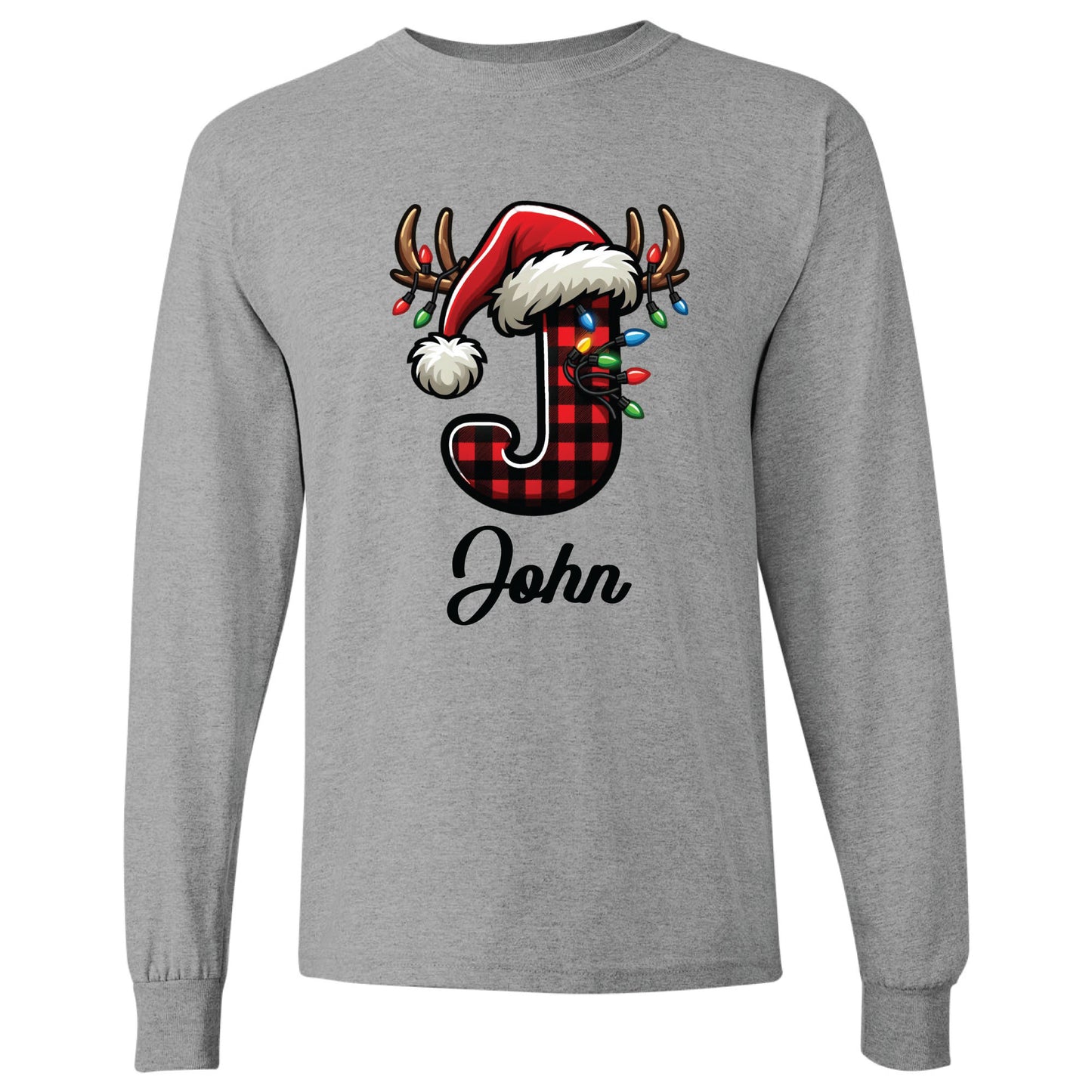 Custom Reindeer Family Christmas T Shirts