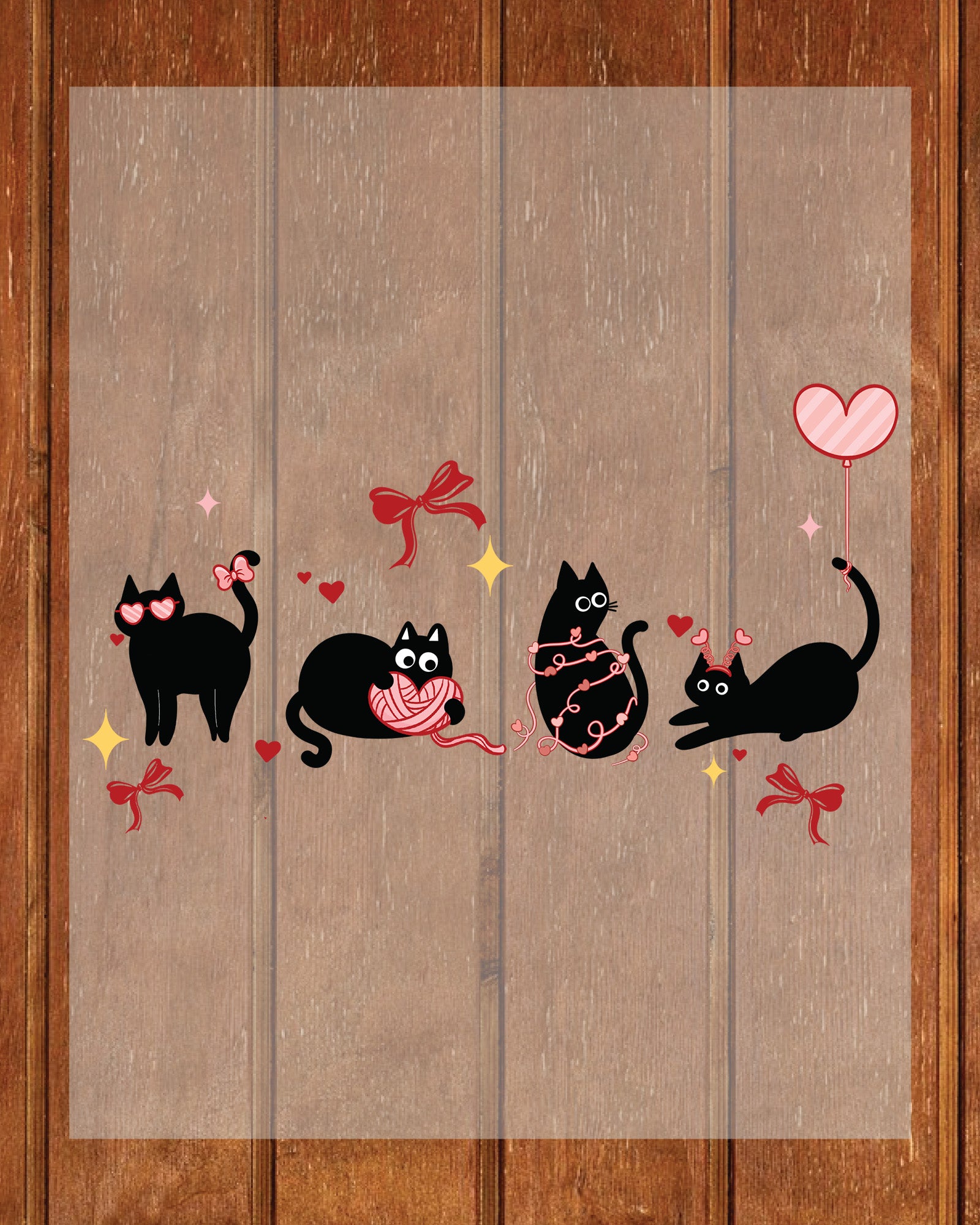 Cute Valentine DTF Transfer Ready to Press