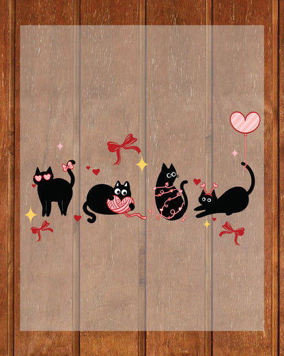 Cute Valentine DTF Transfer Ready to Press