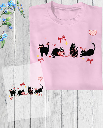 Cute Valentine DTF Transfer Ready to Press