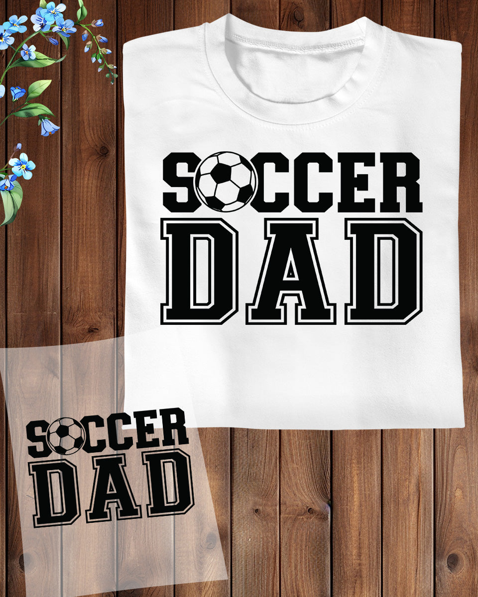 Soccer Dad Vintage DTF Transfer Film