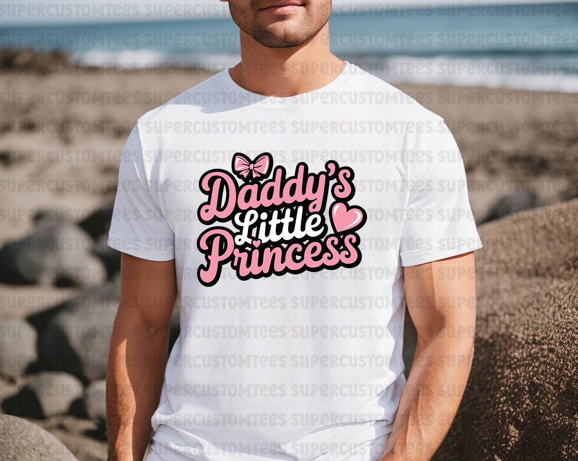 Daddy's Little Princess DTF Transfer
