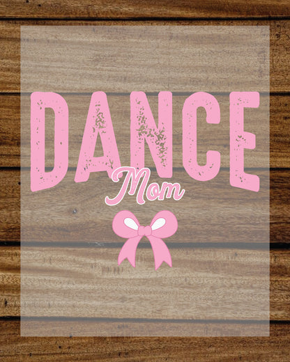 Dance Mom Coquette Bow DTF Transfer