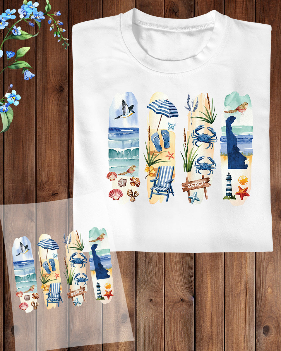 Delaware DTF Transfer Ready to Press