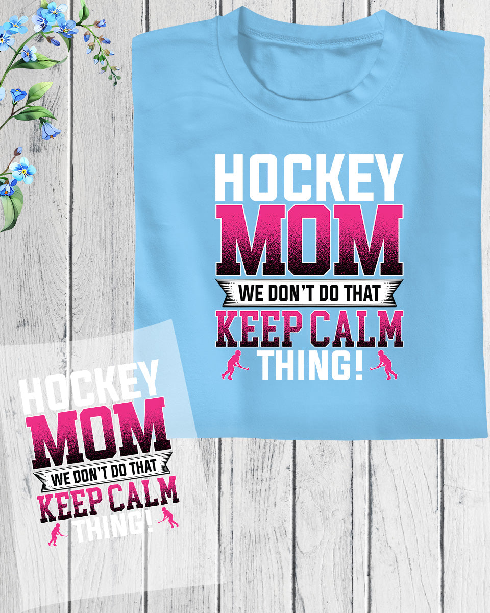Hockey Mom Ice Hockey Mother DTF Transfer Film