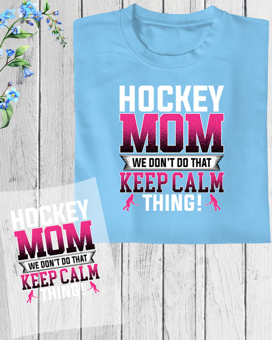 Hockey Mom Ice Hockey Mother DTF Transfer Film