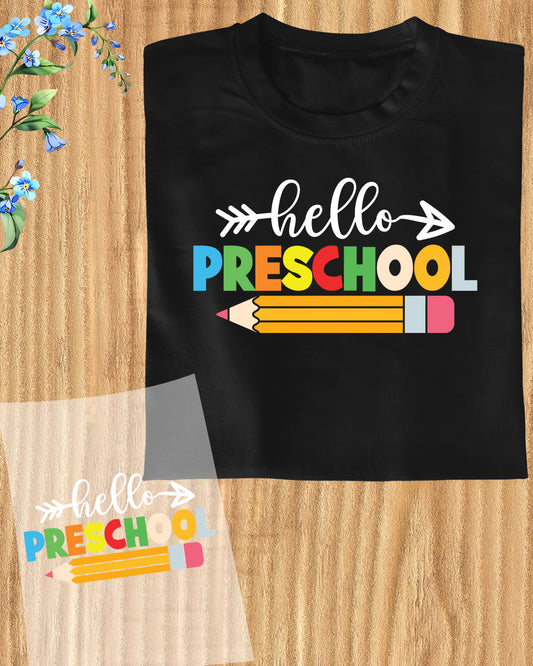 Hello Preschool DTF Transfer Film