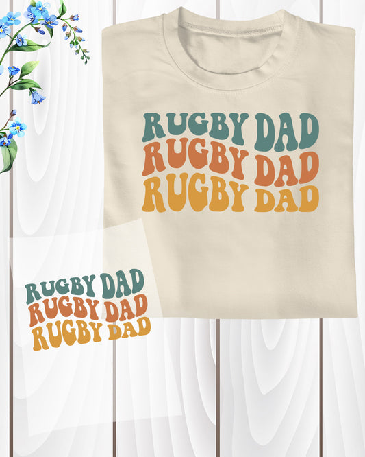 Rugby Dad DTF Transfer Sheets