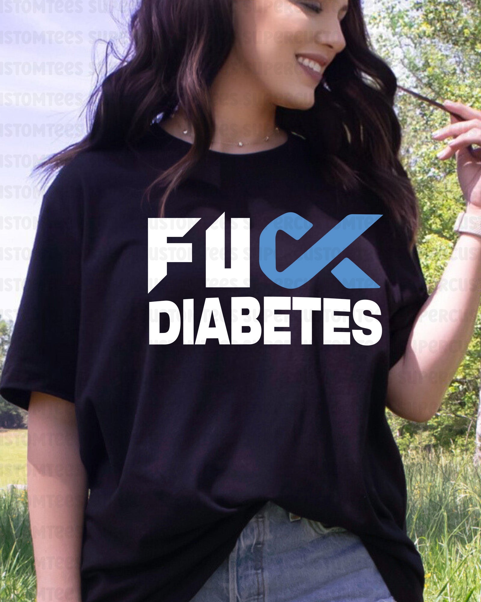 Diabetes Awareness DTF Transfer