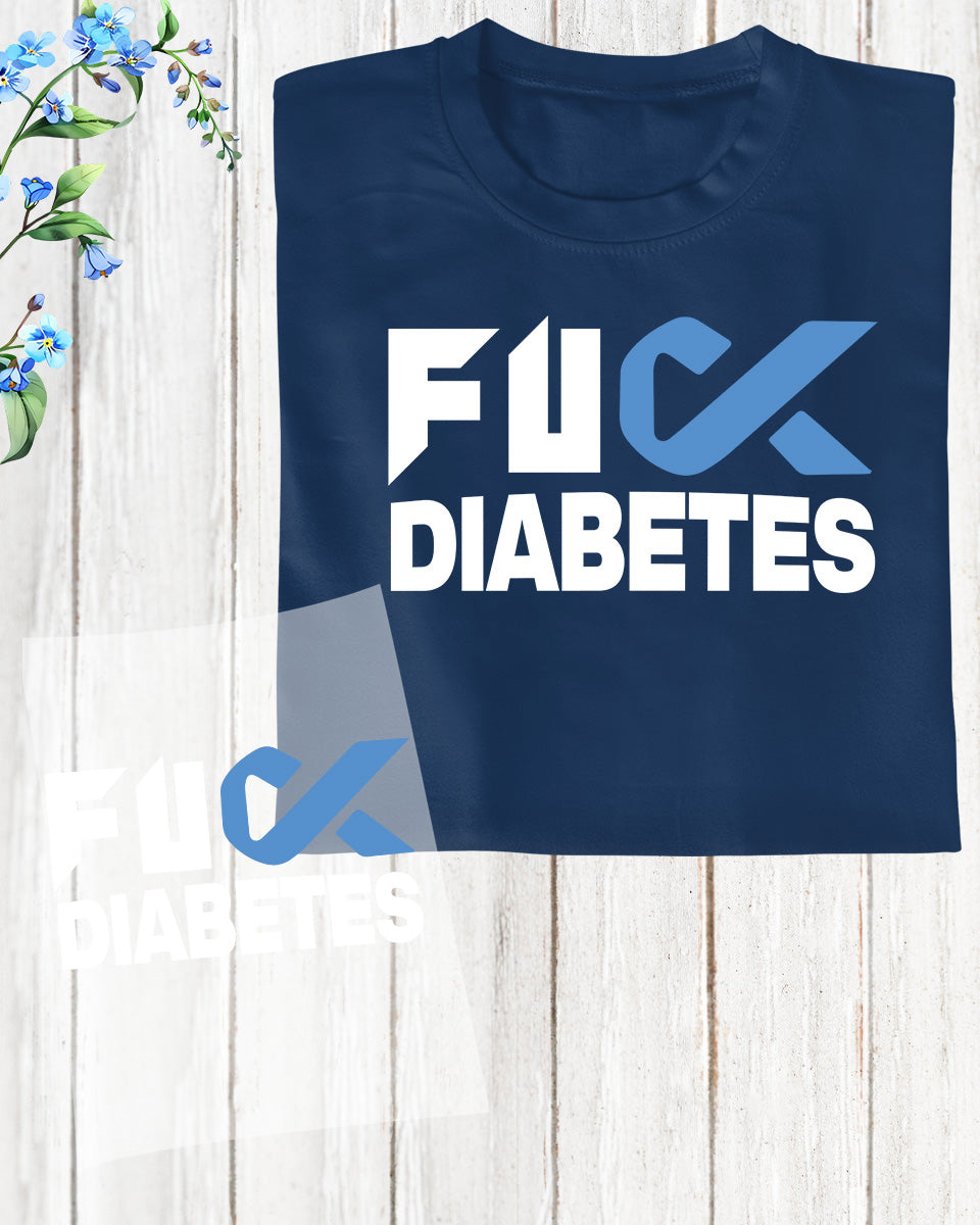 Diabetes Awareness DTF Transfer