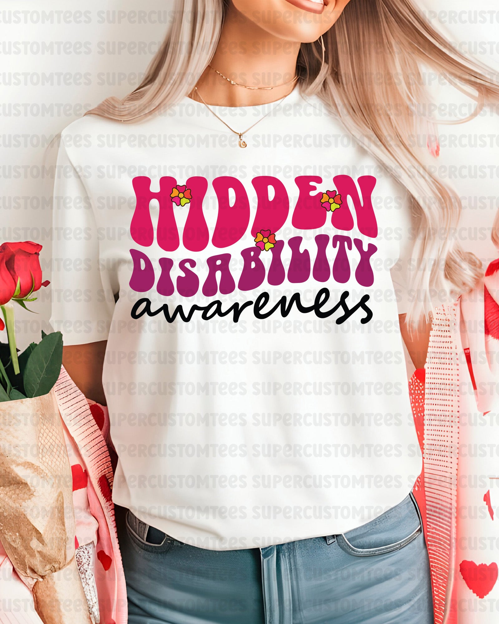 Disability Awareness DTF Transfer Ready to Press